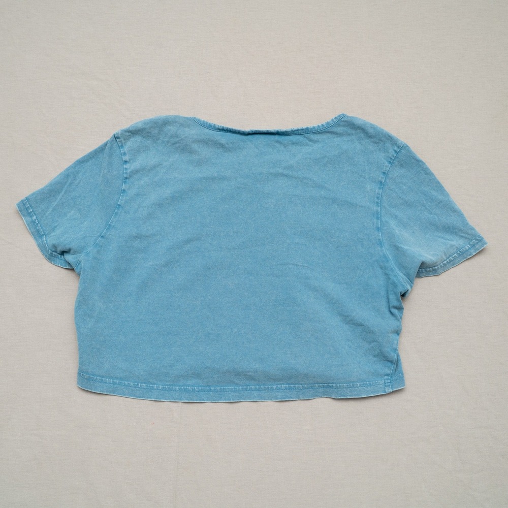 Gymshark Lifting Club Women Crop Top Gym Active Wear T Shirt Shark Legacy Washed - Picture 6 of 6